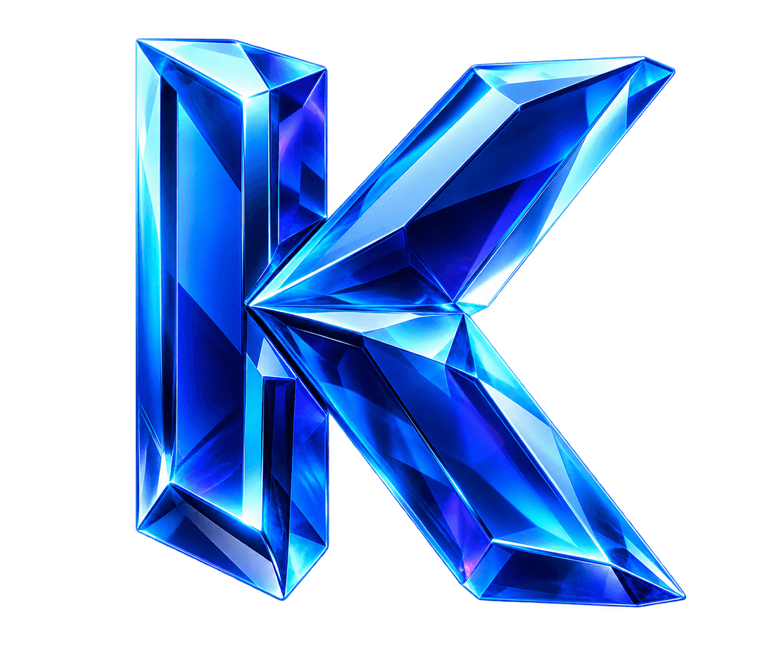 Knoly crystal K emblem